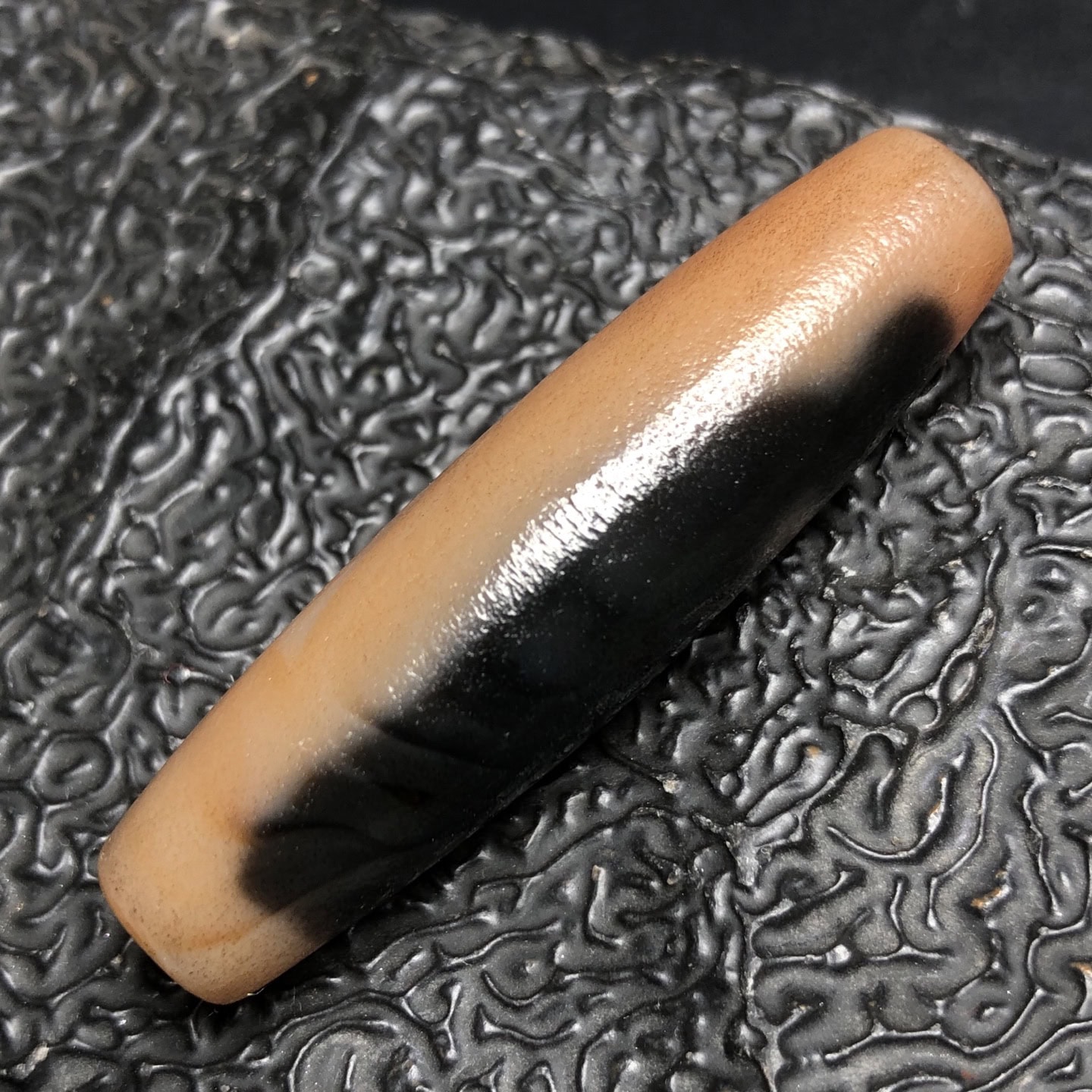 Chinese Natural Agate DZI Beads