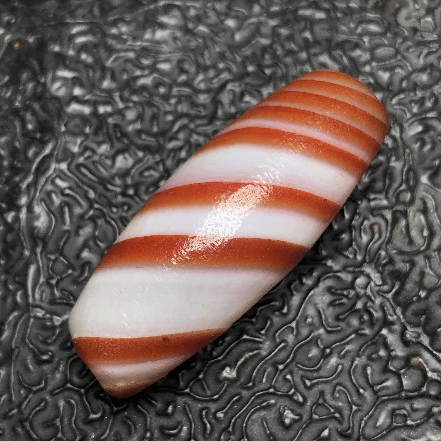 Chinese Natural Agate DZI Beads