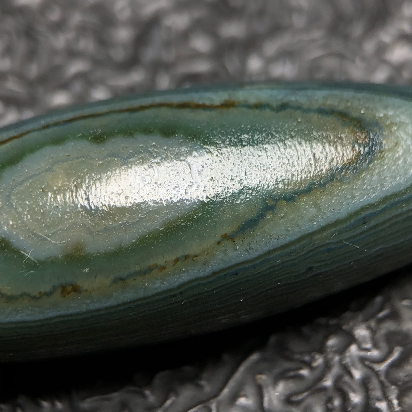 Chinese Natural Agate DZI Beads
