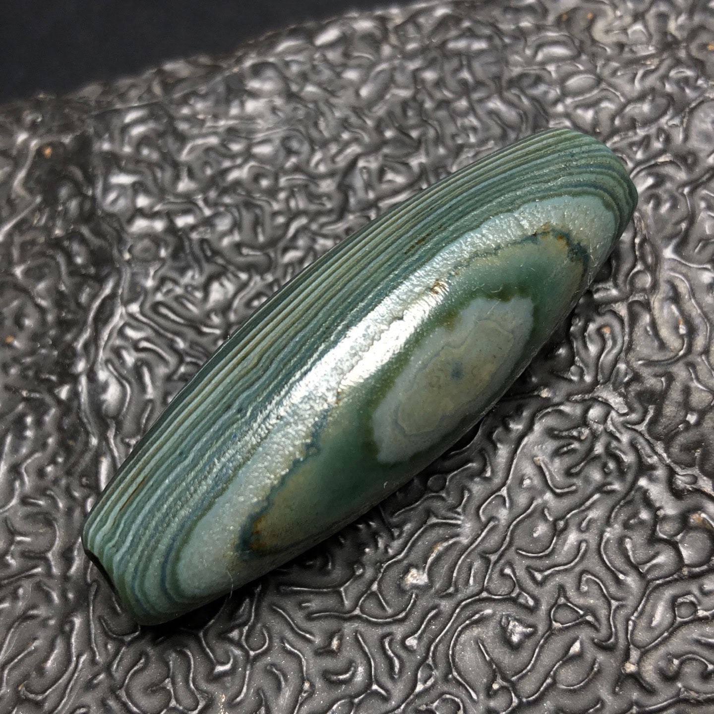 Chinese Natural Agate DZI Beads