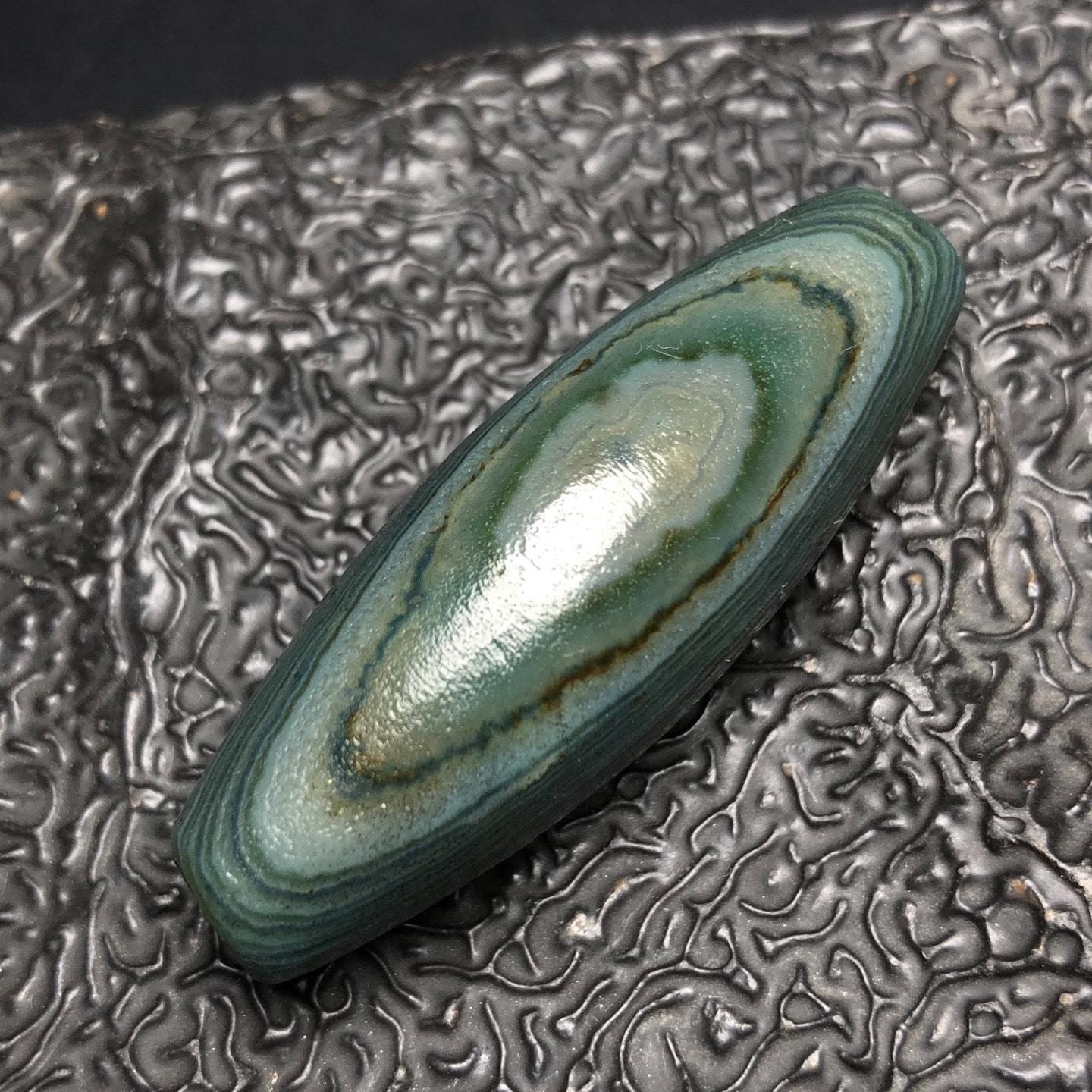 Chinese Natural Agate DZI Beads