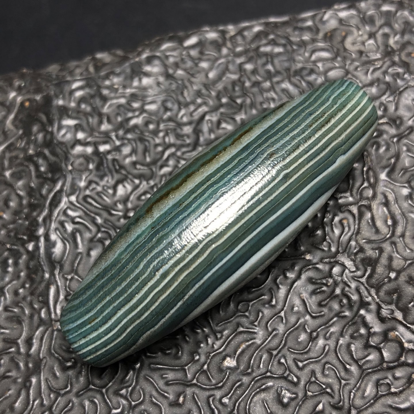 Chinese Natural Agate DZI Beads