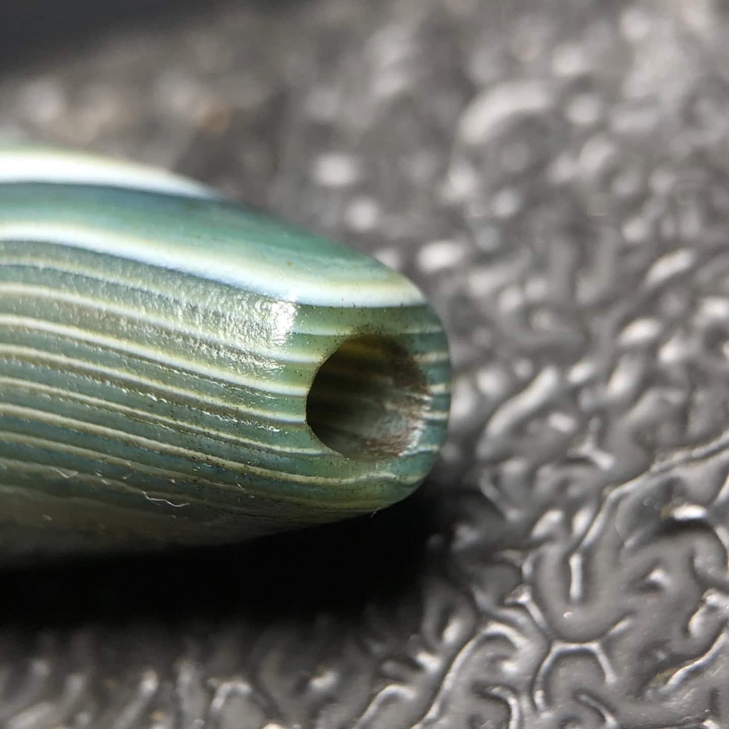 Chinese Natural Agate DZI Beads