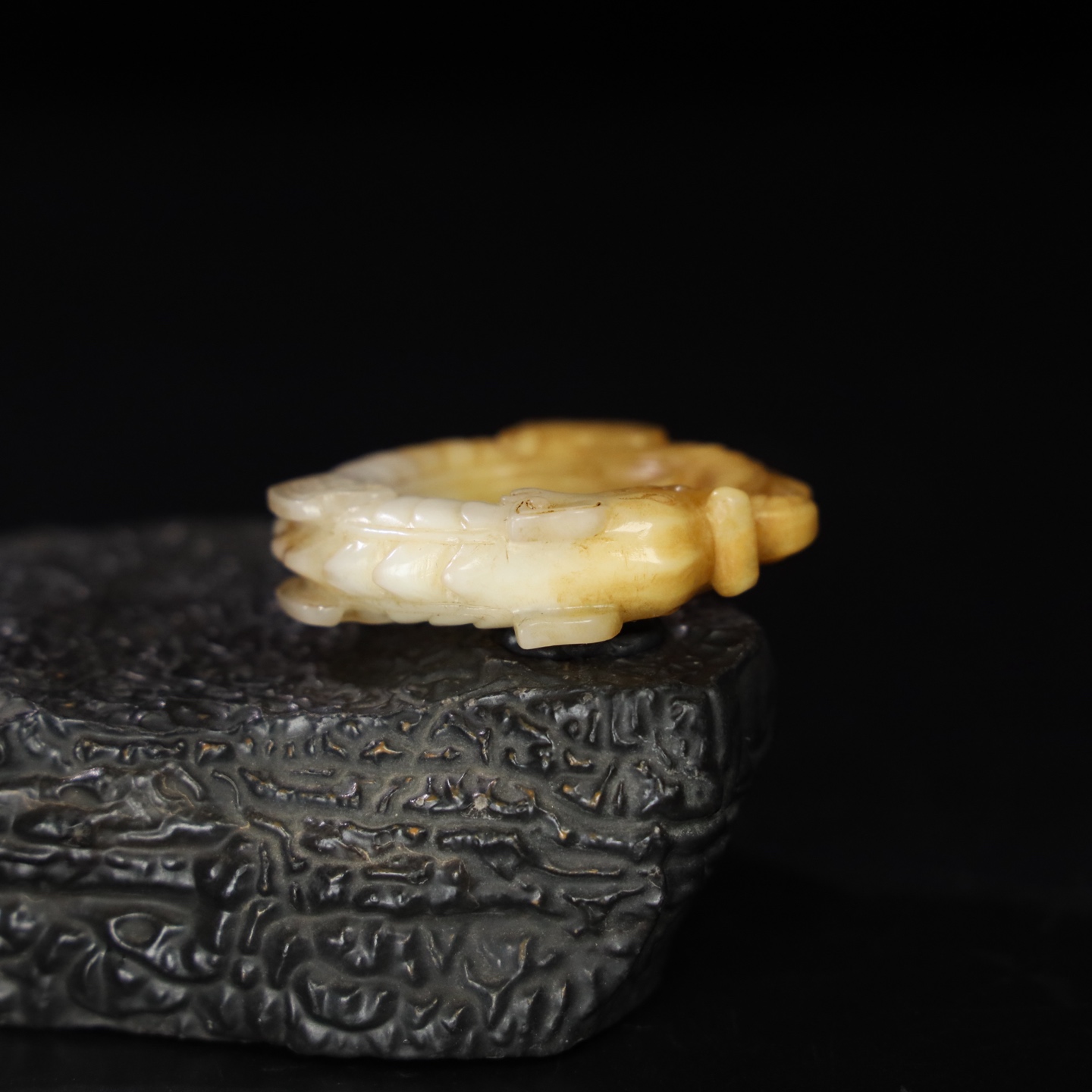 Chinese Natural Jade Carved Dragon Pendant