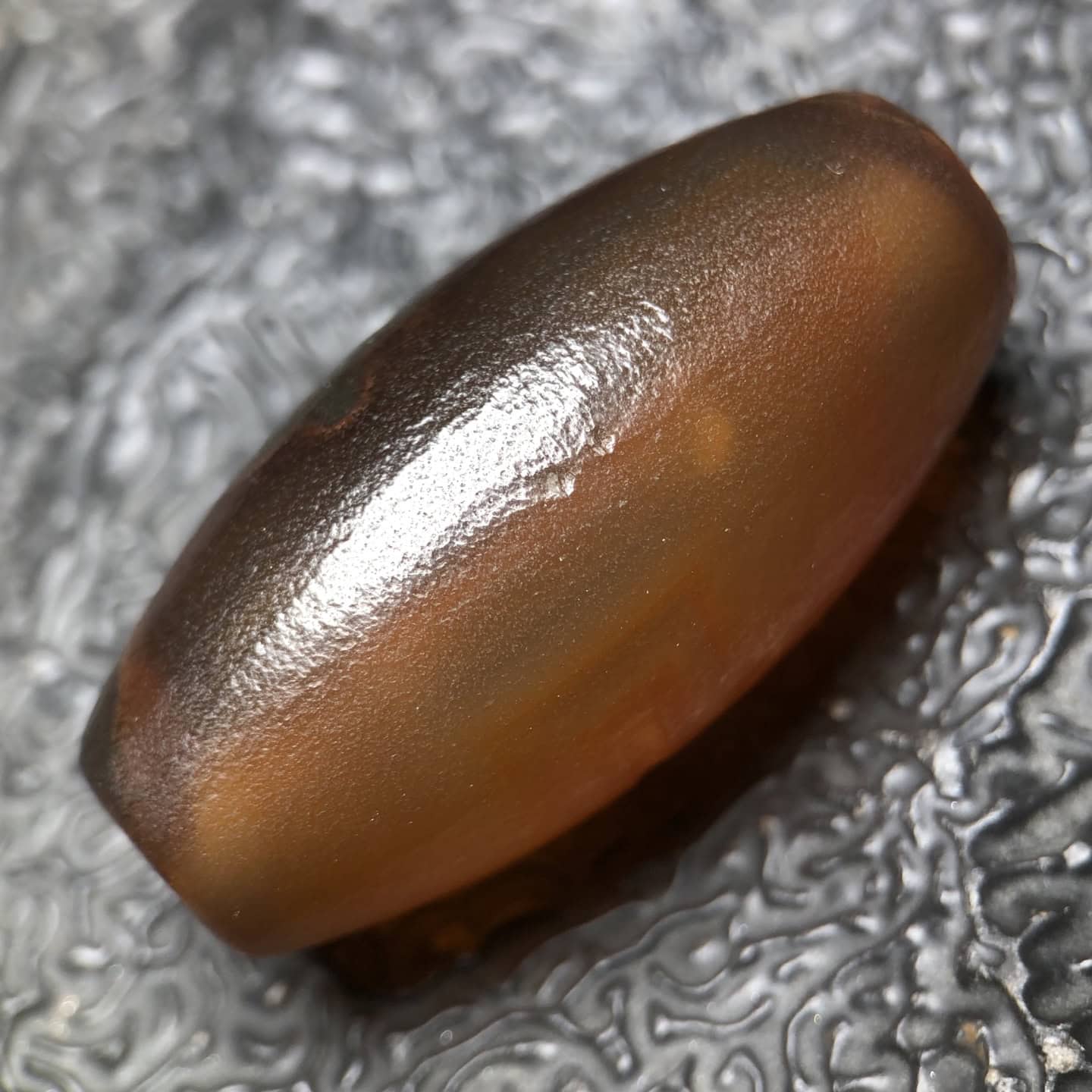 Chinese Natural Agate DZI Beads