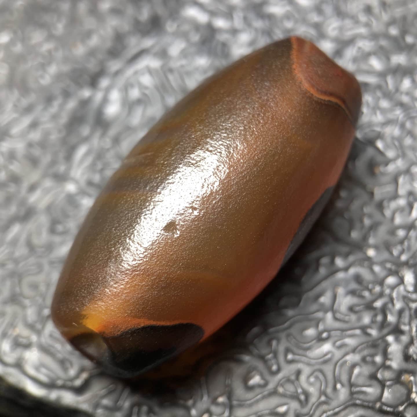 Chinese Natural Agate DZI Beads