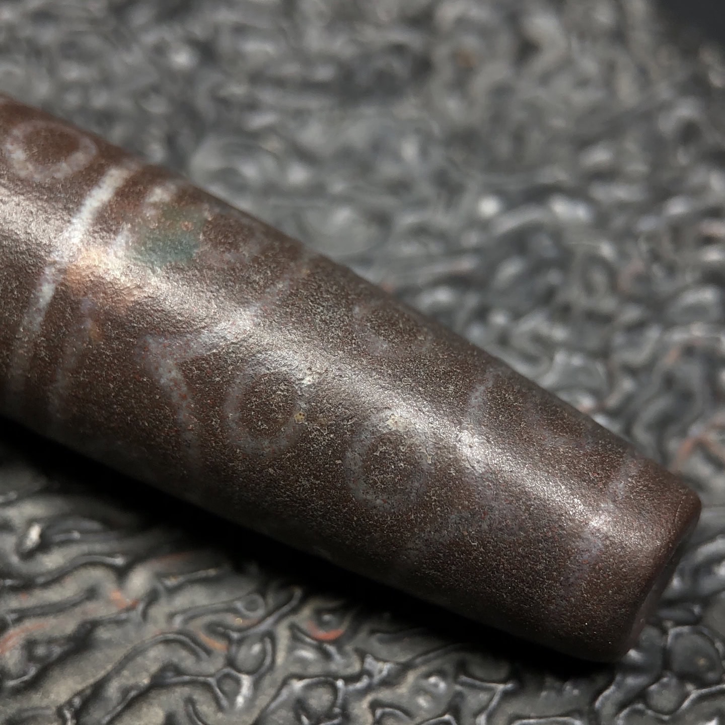 Chinese Natural Agate DZI Beads