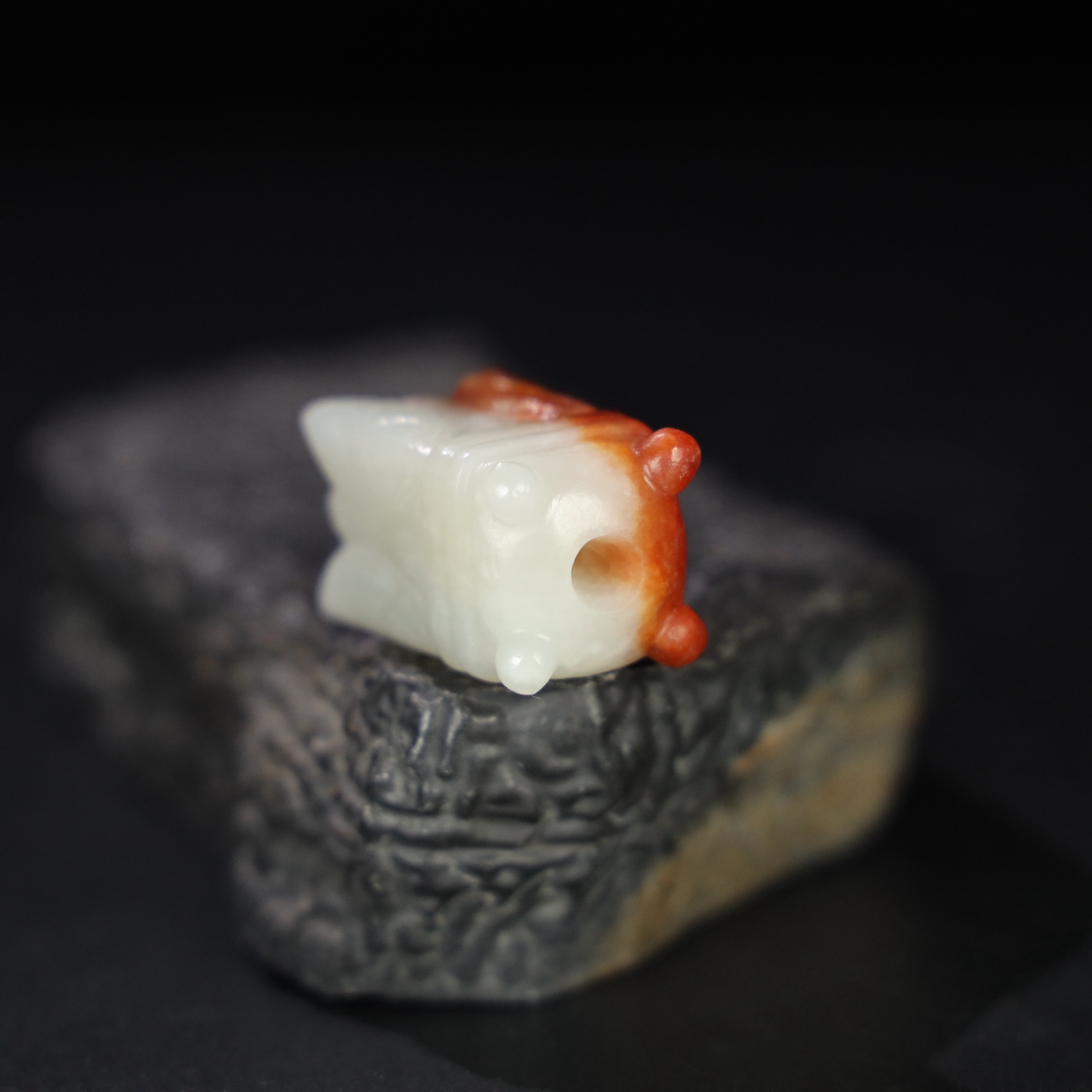Chinese Natural Jade Carved Cicada