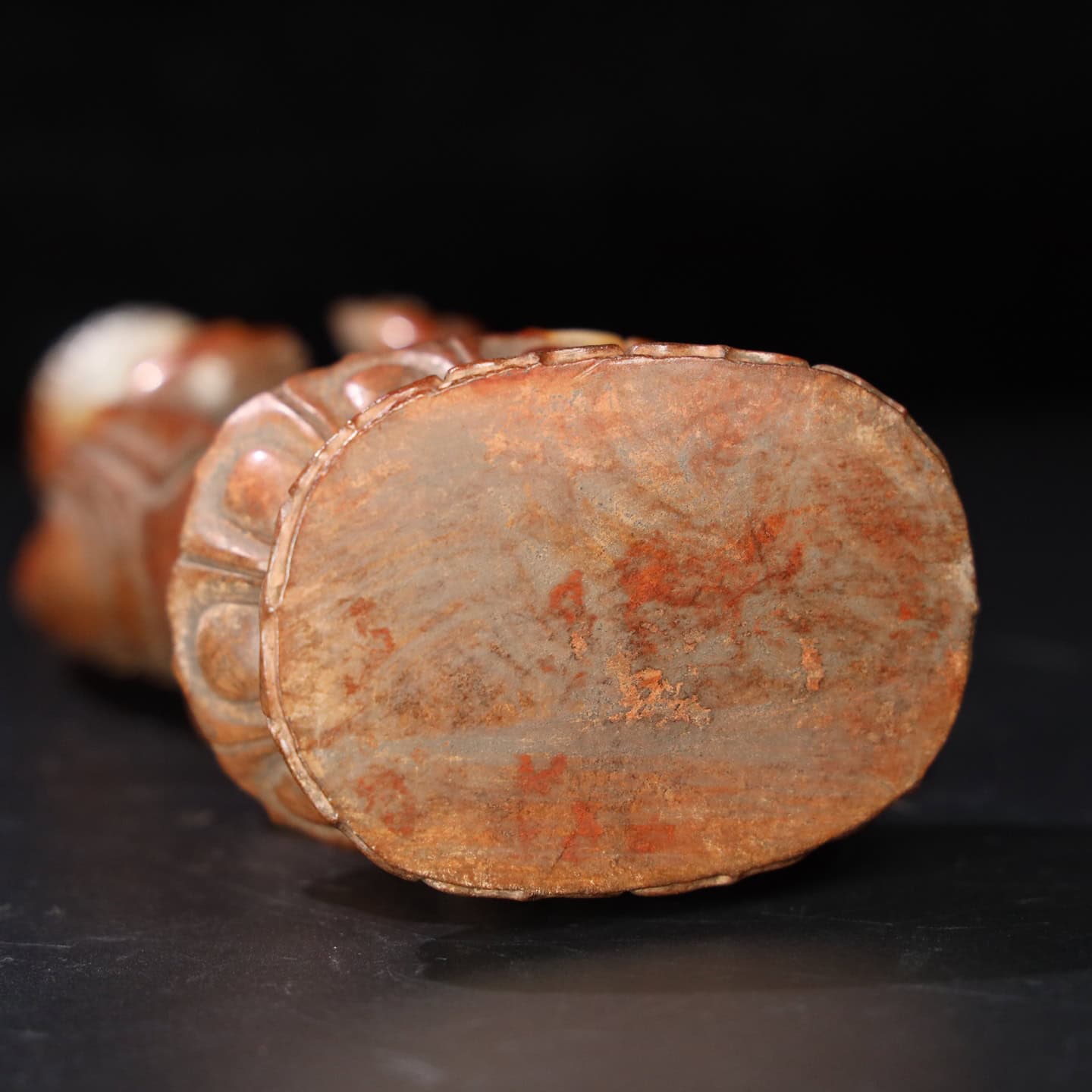 Chinese Natural Jade Carved Buddha Statue