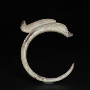 Chinese Natural Jade Carved Pig Dragon
