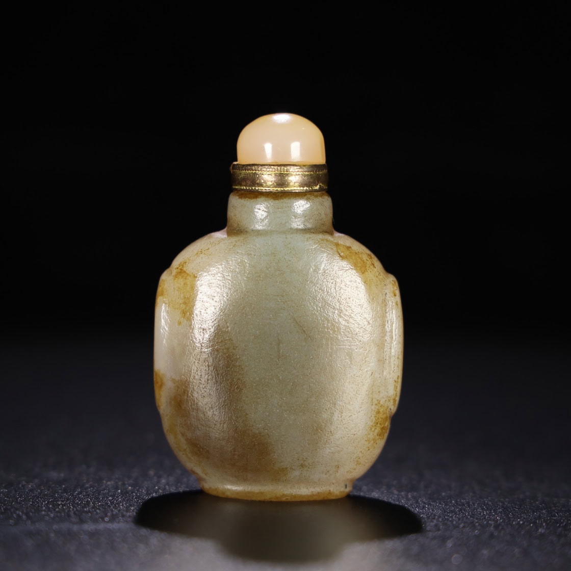Chinese Natural Jade Carved Bottles