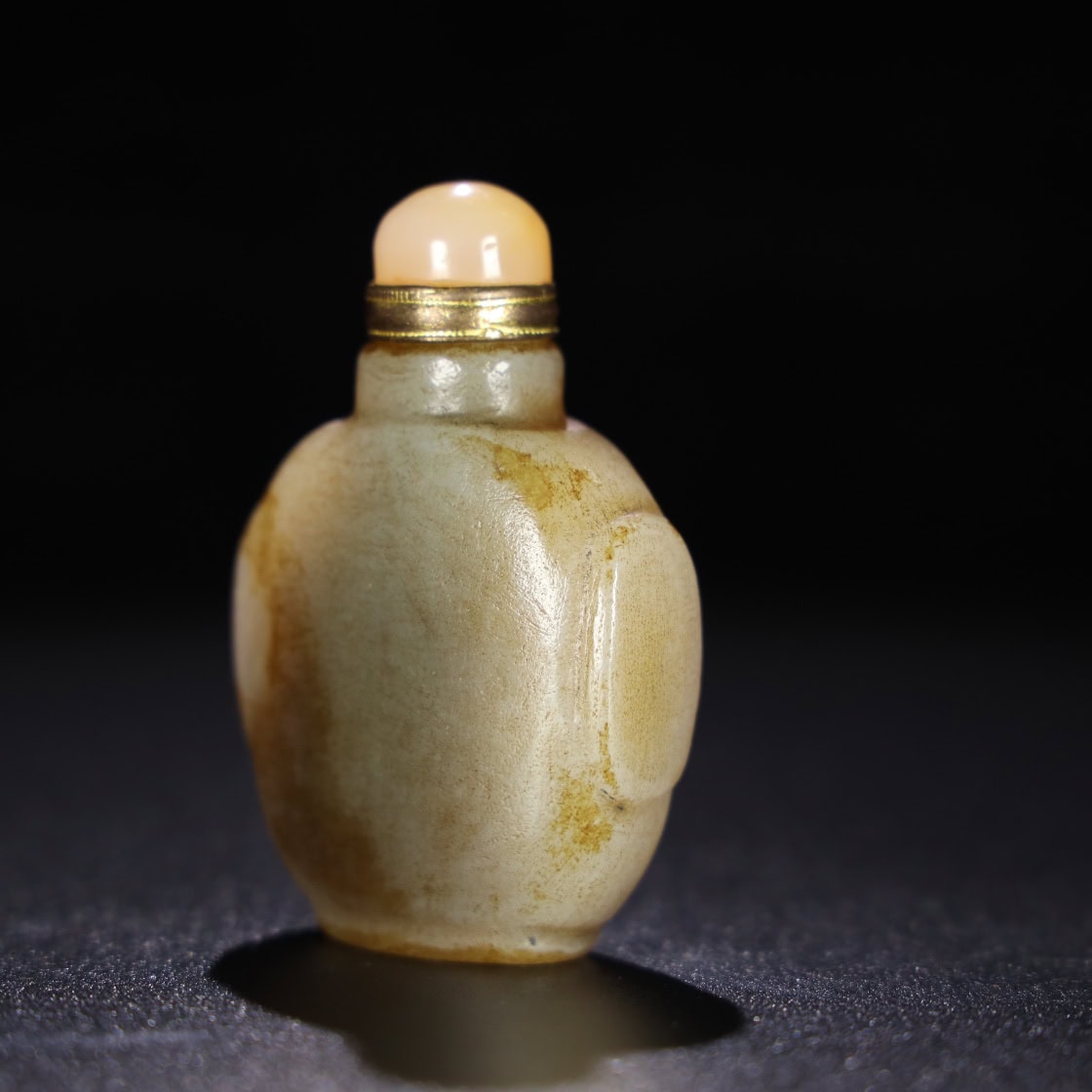 Chinese Natural Jade Carved Bottles