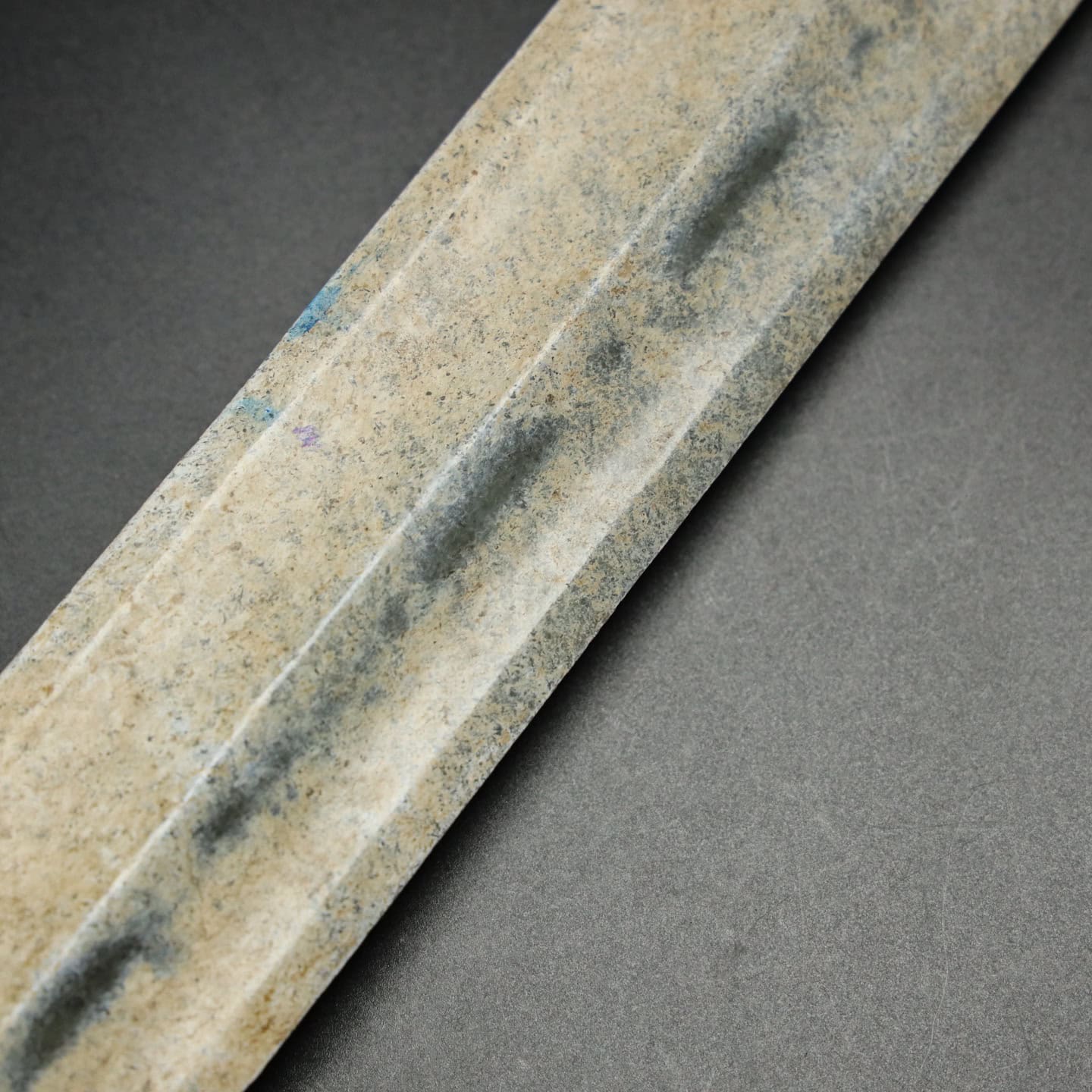 Chinese Natural Jade Carved Sword