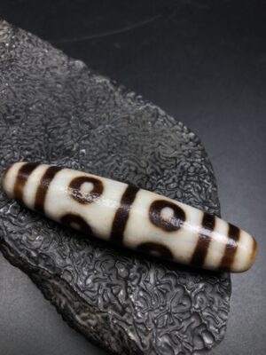 Chinese Natural Agate DZI Beads