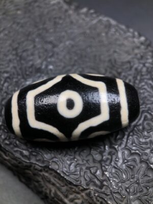 Chinese Natural Agate DZI Beads