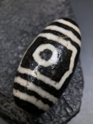 Chinese Natural Agate DZI Beads
