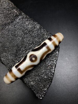 Chinese Natural Agate DZI Beads
