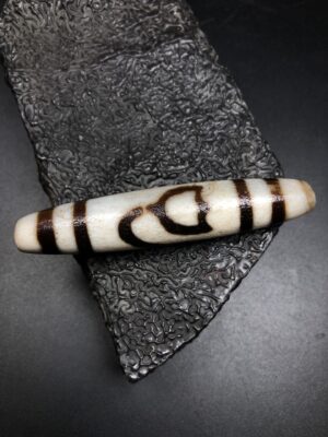 Chinese Natural Agate DZI Beads