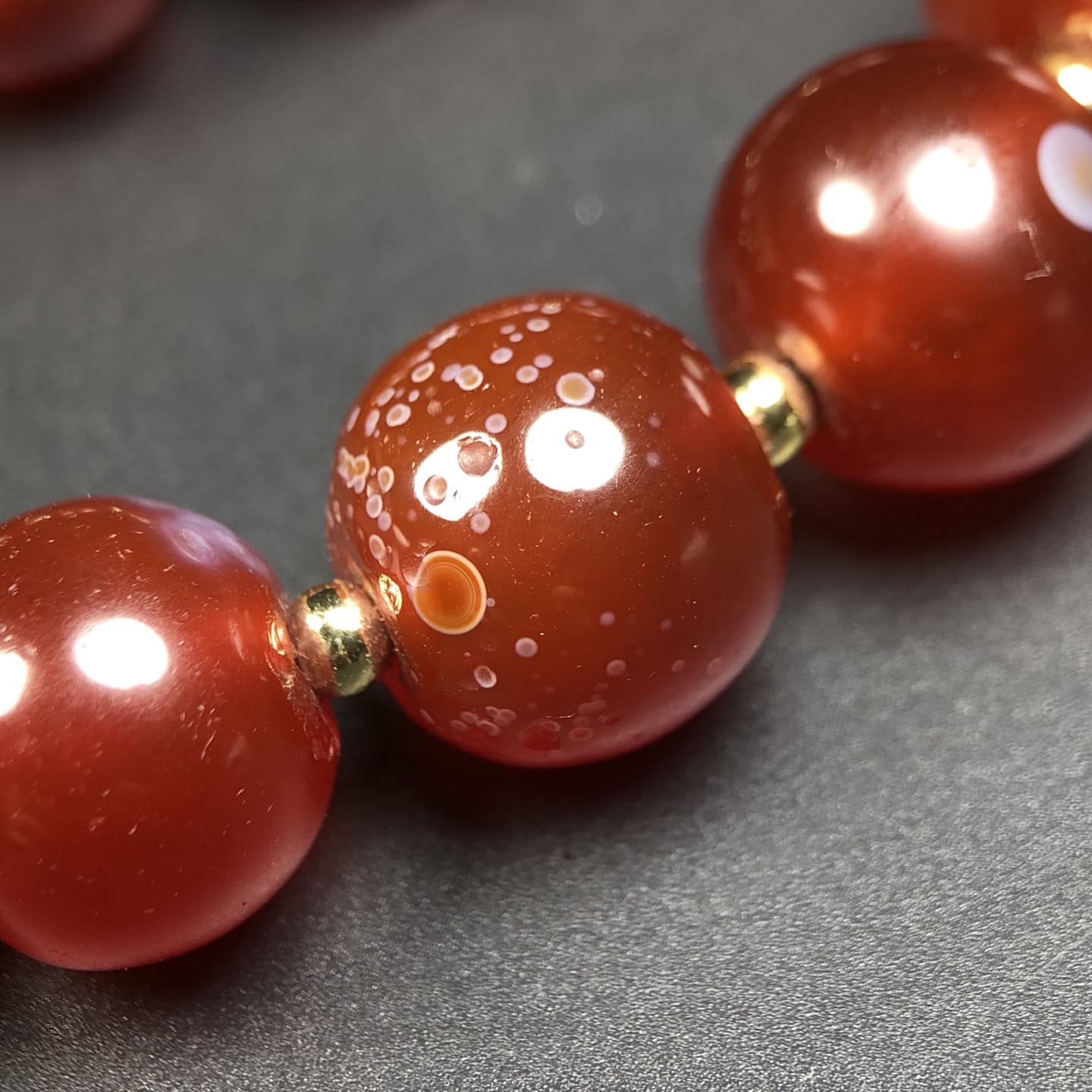 Chinese Natural Agate Bracelet