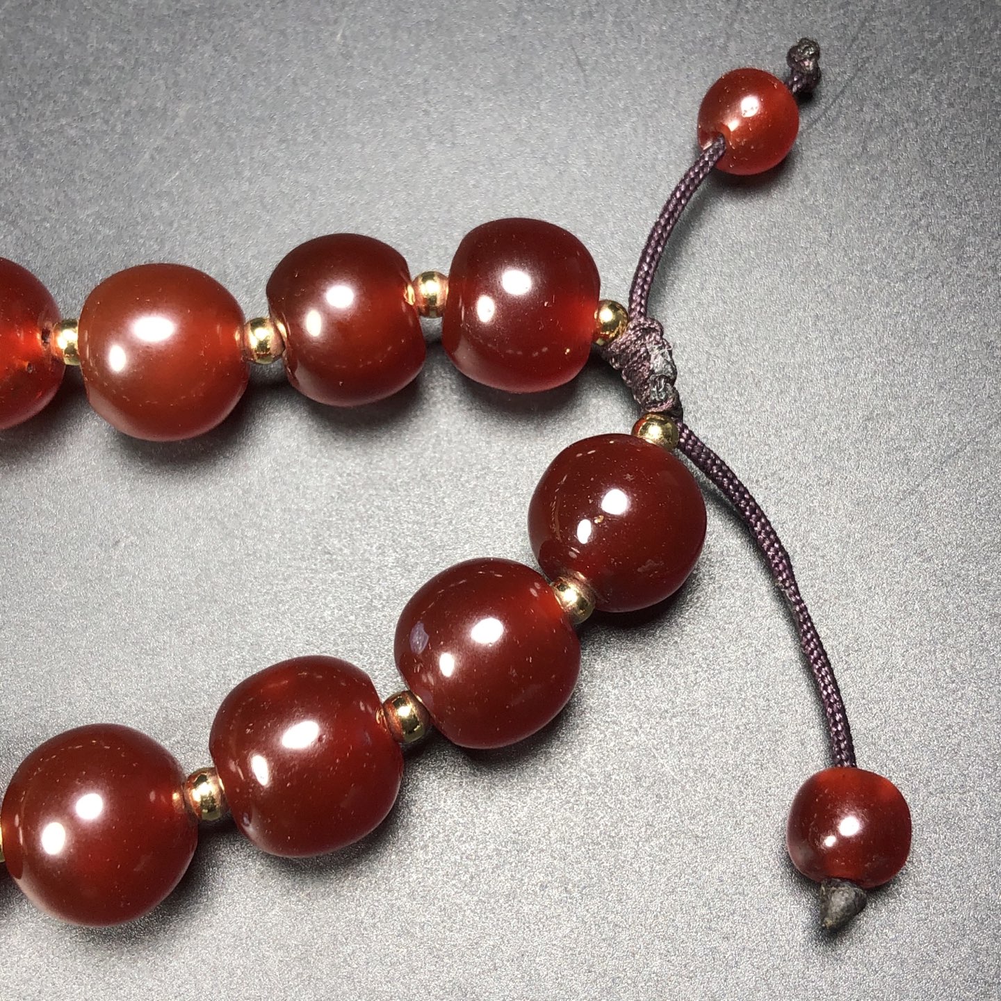 Chinese Natural Agate Bracelet