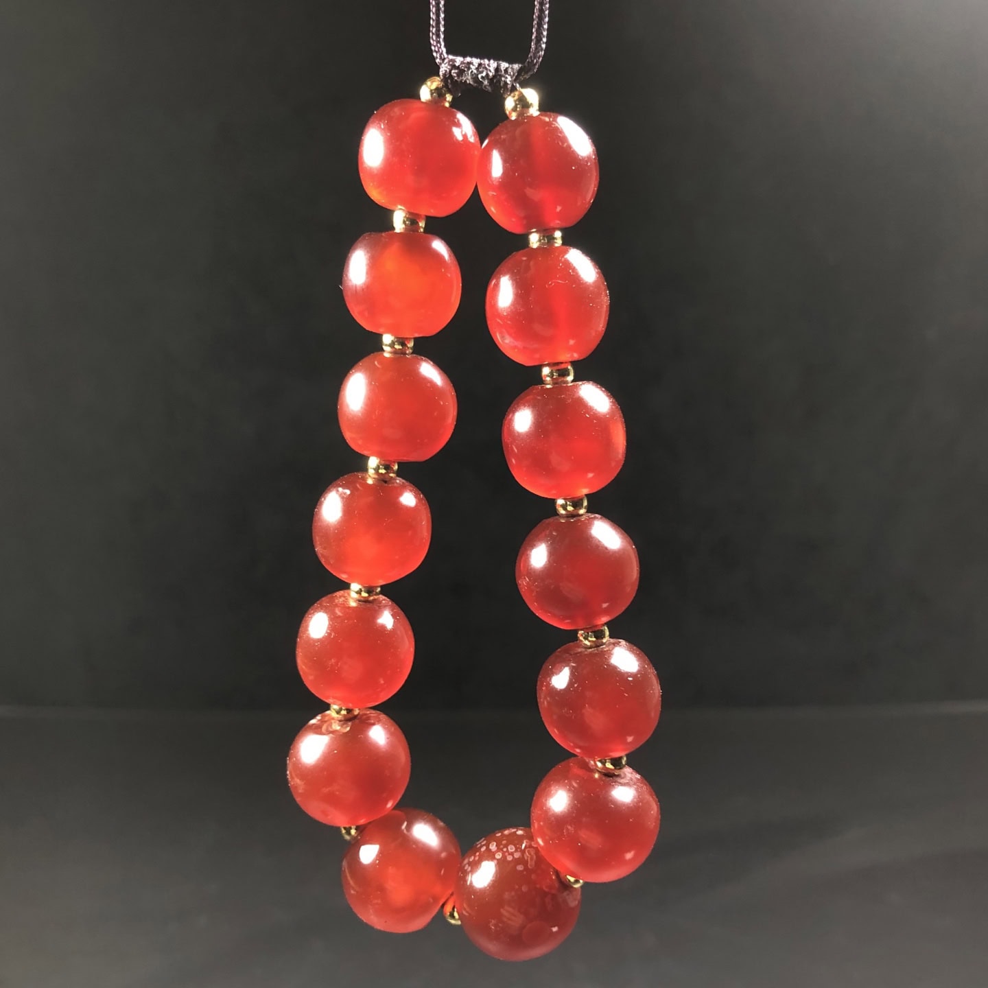 Chinese Natural Agate Bracelet