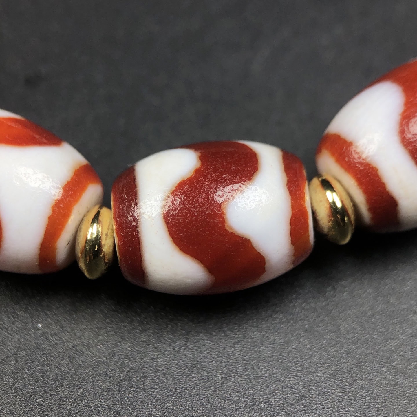 Chinese Natural Jade Carved Bracelet