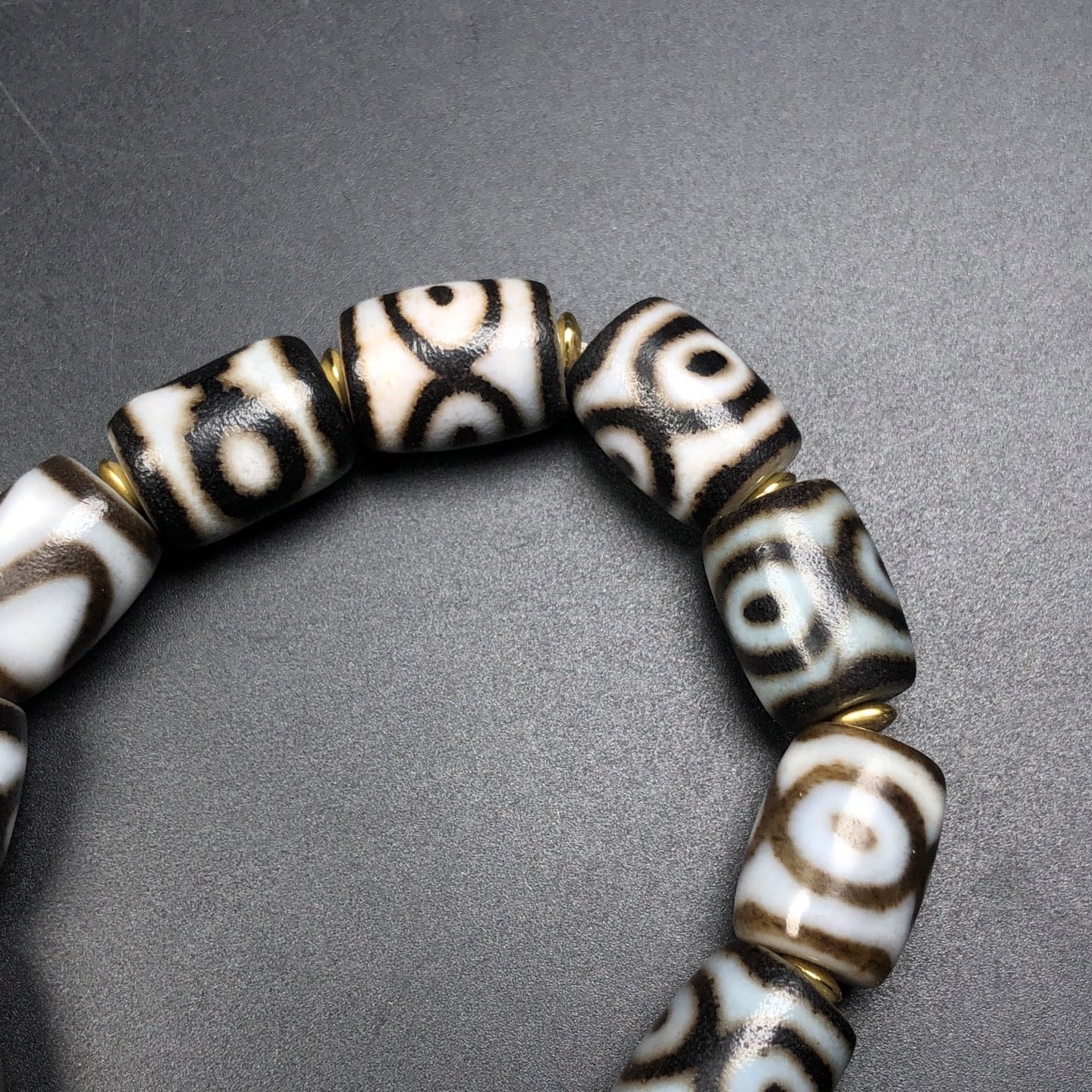 Chinese Natural Agate Bracelet