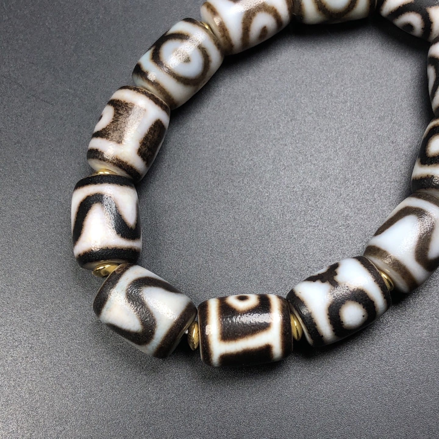 Chinese Natural Agate Bracelet