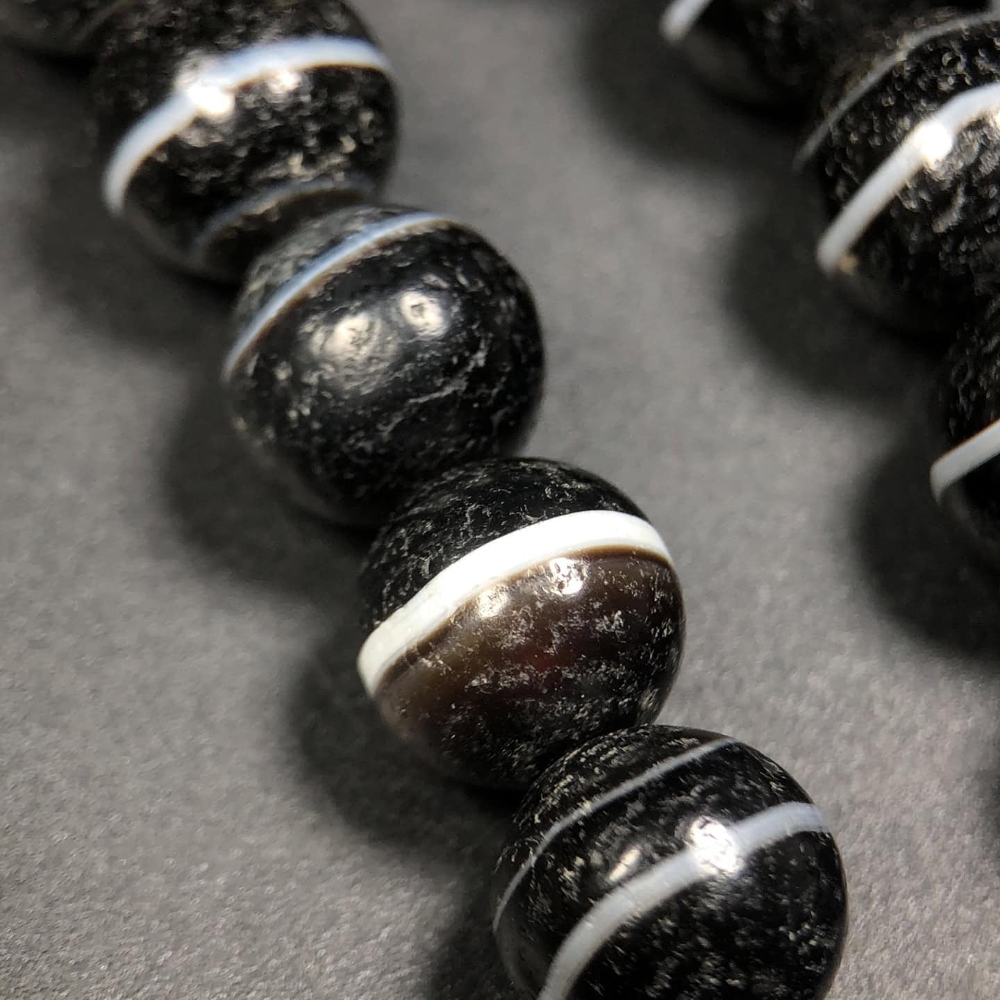 Chinese Natural Jade Carved bead