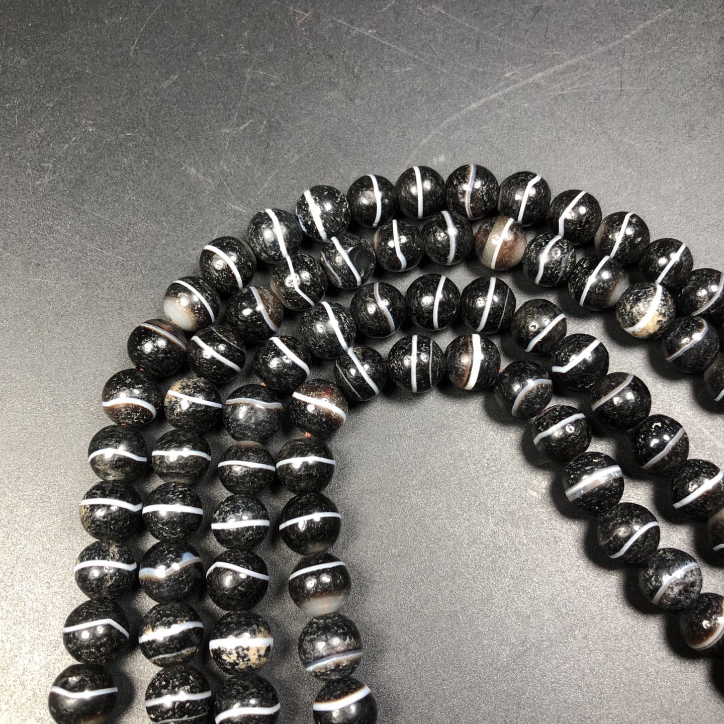 Chinese Natural Jade Carved bead