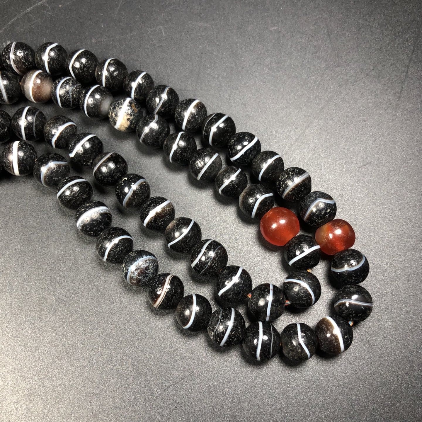 Chinese Natural Jade Carved bead