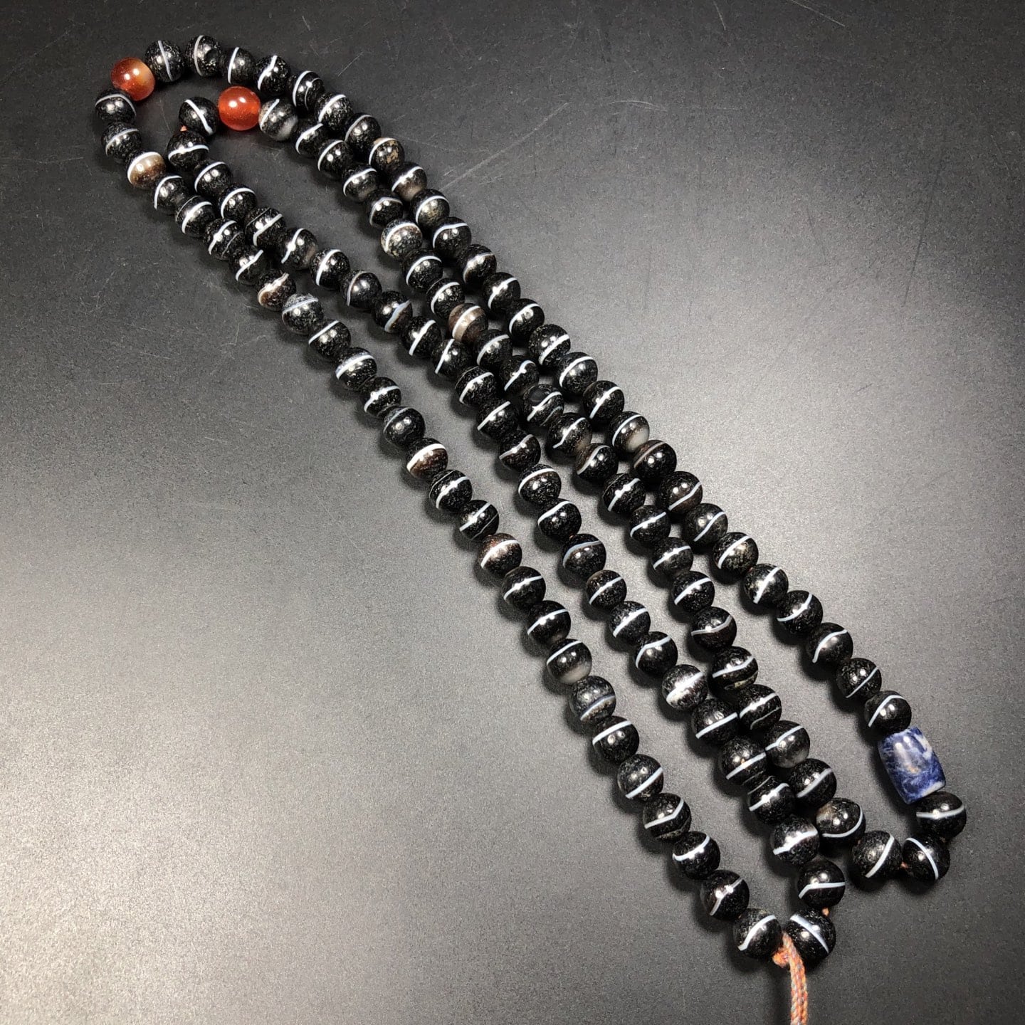 Chinese Natural Jade Carved bead