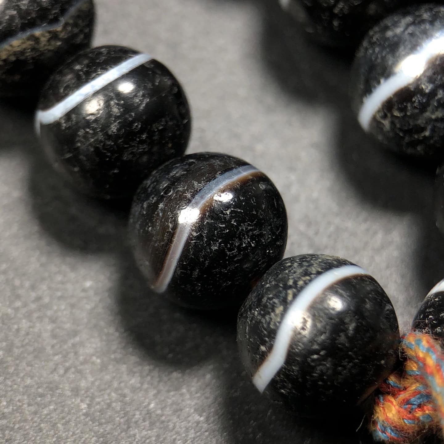 Chinese Natural Jade Carved bead