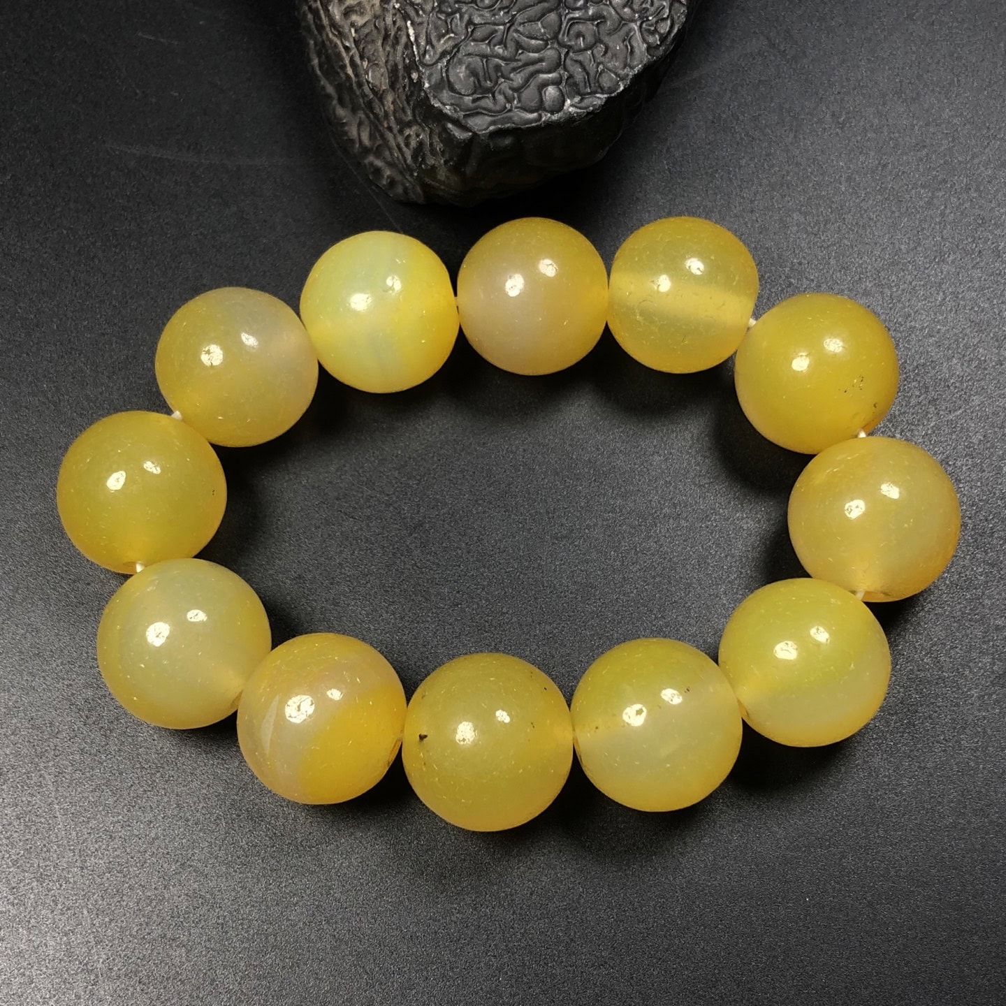 Chinese Natural Agate Bracelet