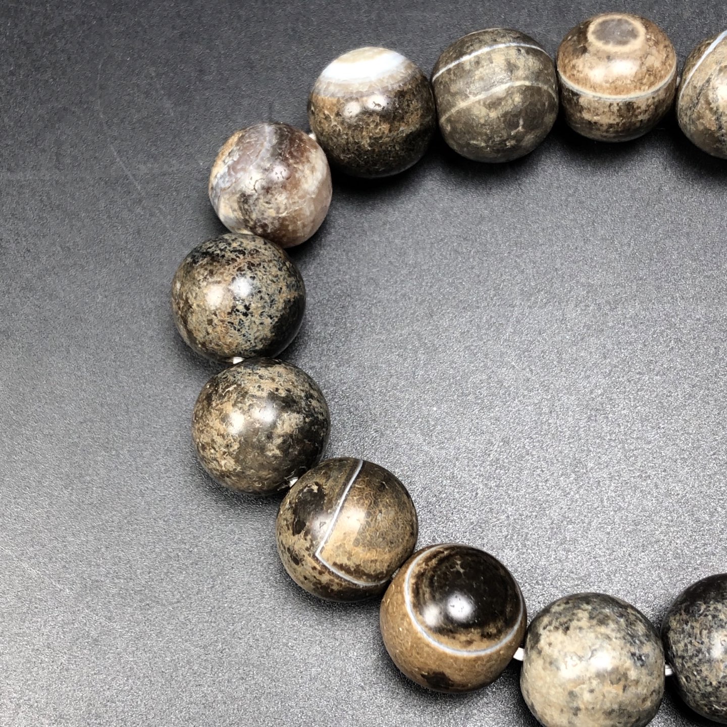Chinese Natural Agate Bracelet