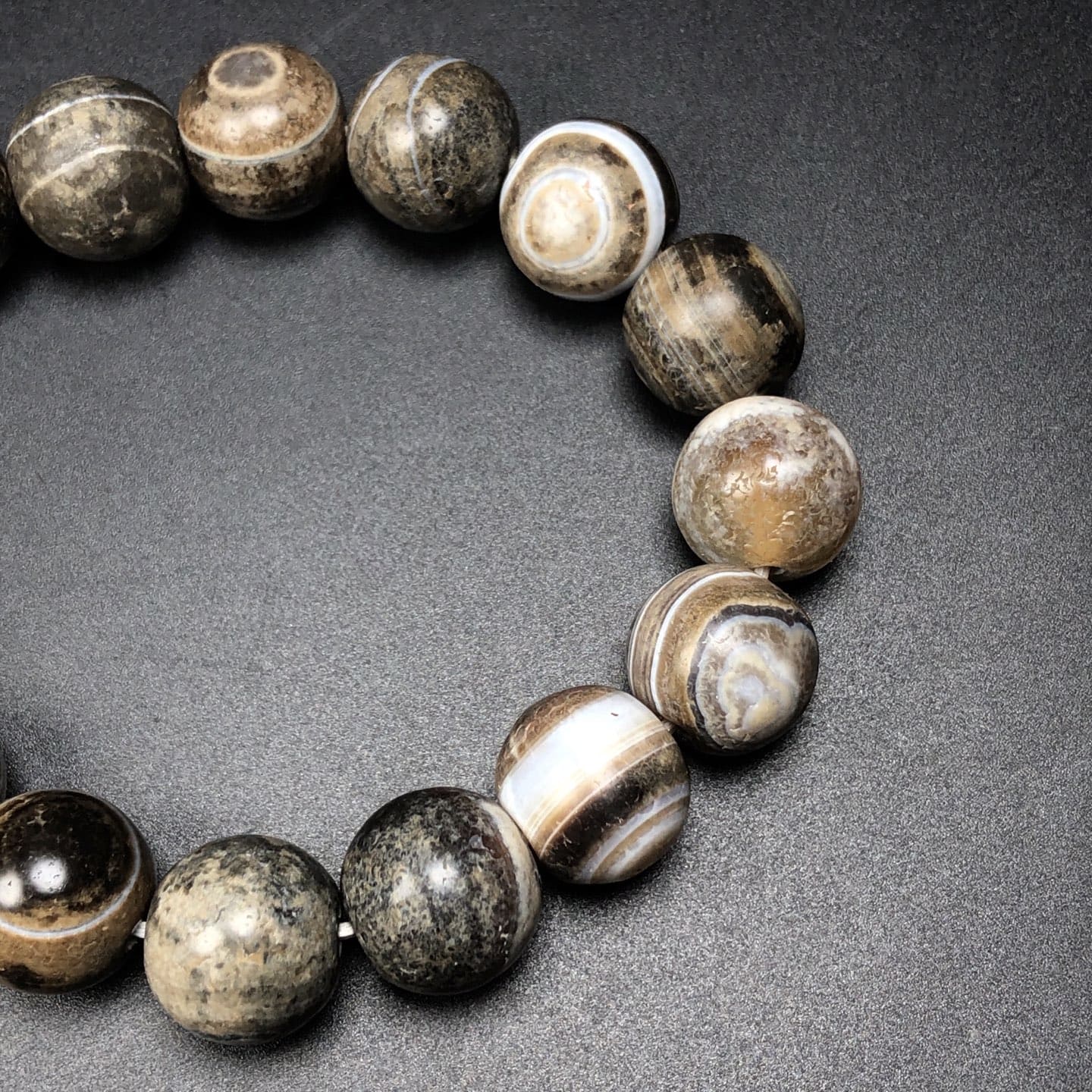 Chinese Natural Agate Bracelet