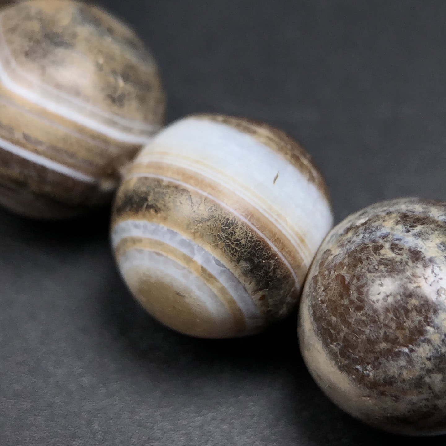 Chinese Natural Agate Bracelet