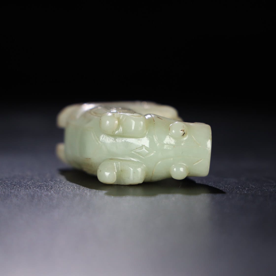Chinese Natural Jade Carved Bird