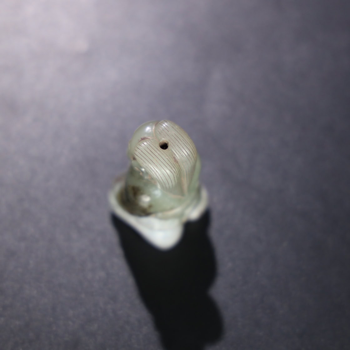 Chinese Natural Jade Carved Nobleman