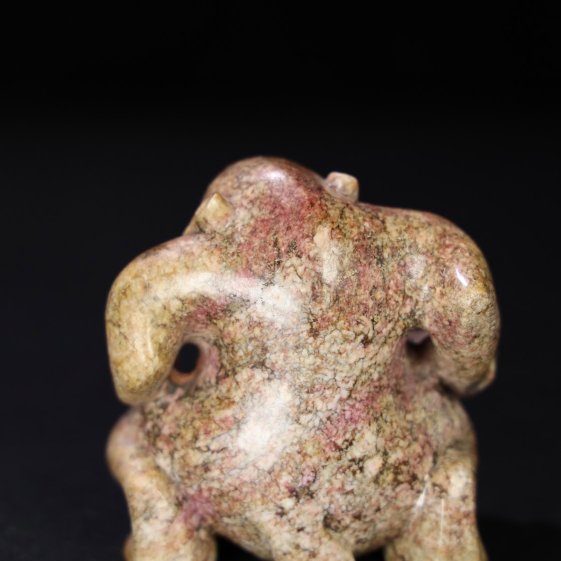 Chinese Natural Jade Carved Bear