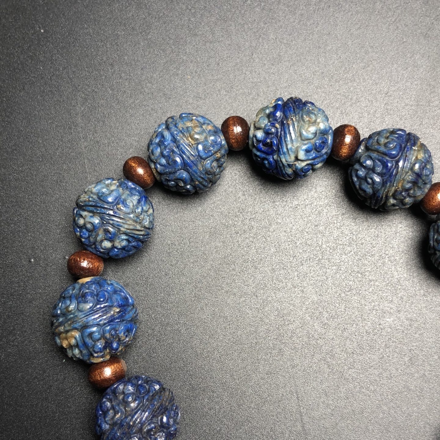 Chinese Natural Jade Carved bracelet