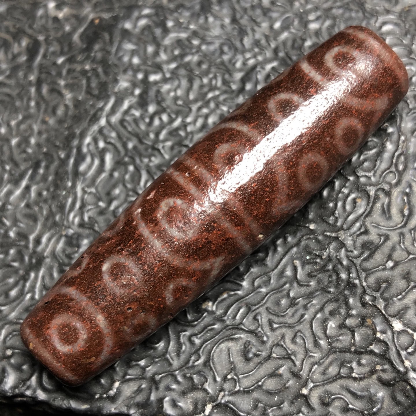 Chinese Natural Agate DZI Beads