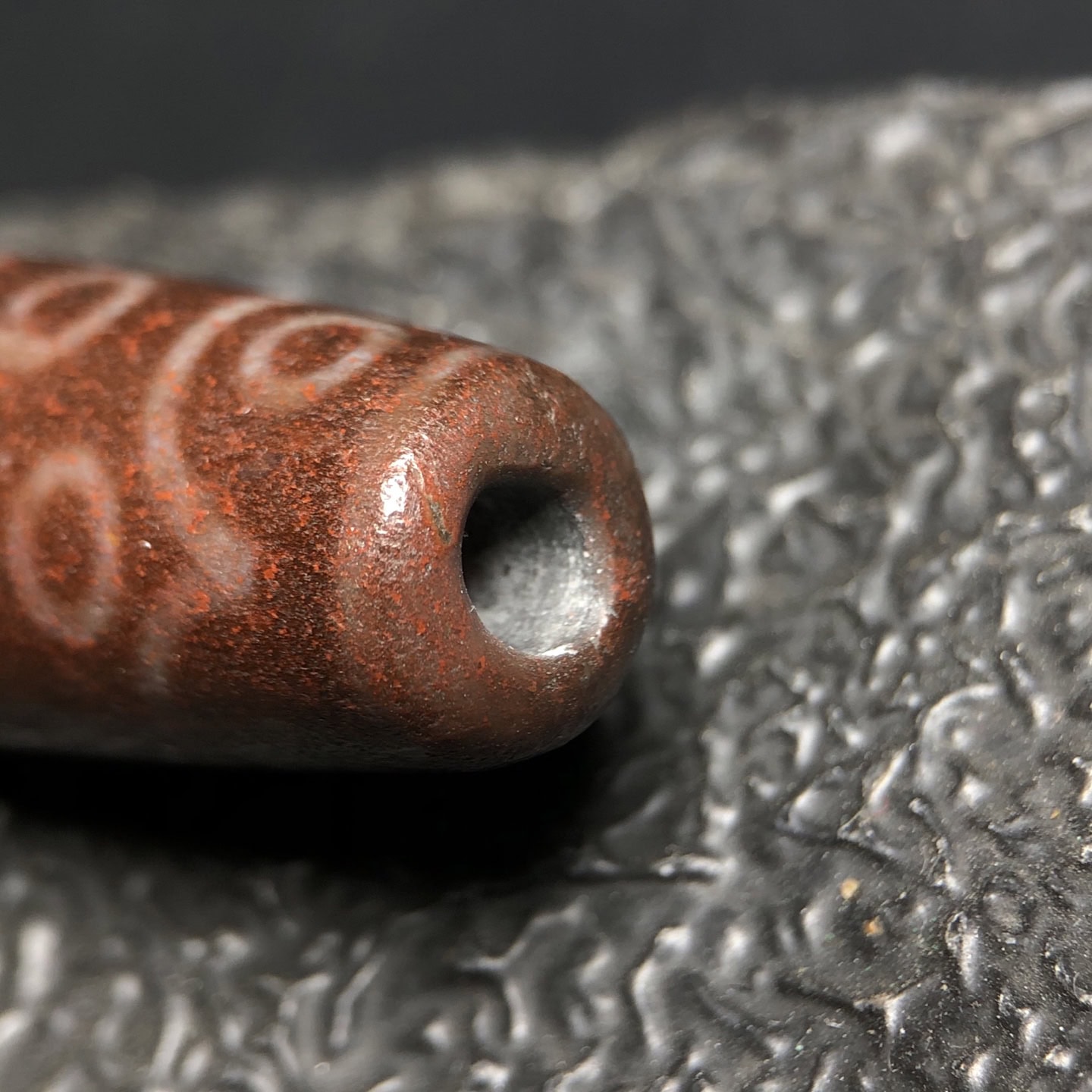Chinese Natural Agate DZI Beads