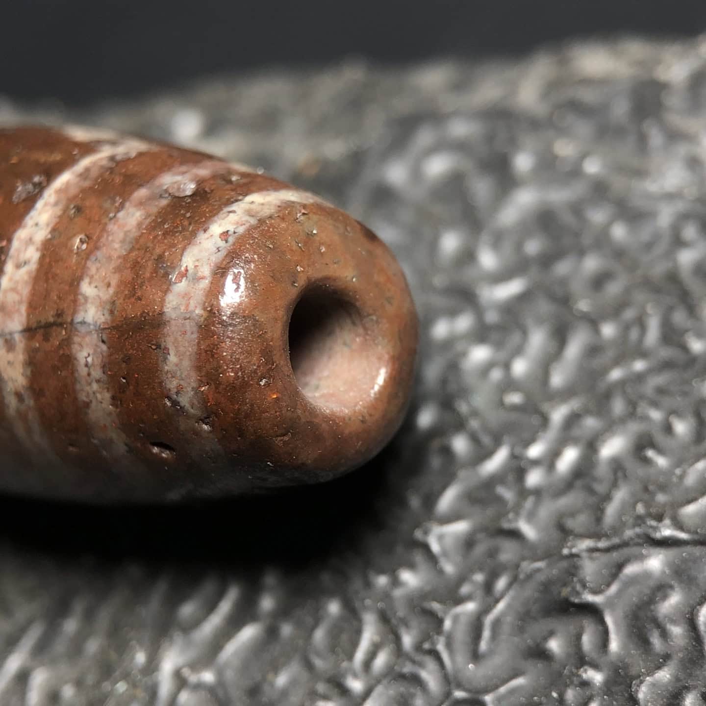 Chinese Natural Agate DZI Beads