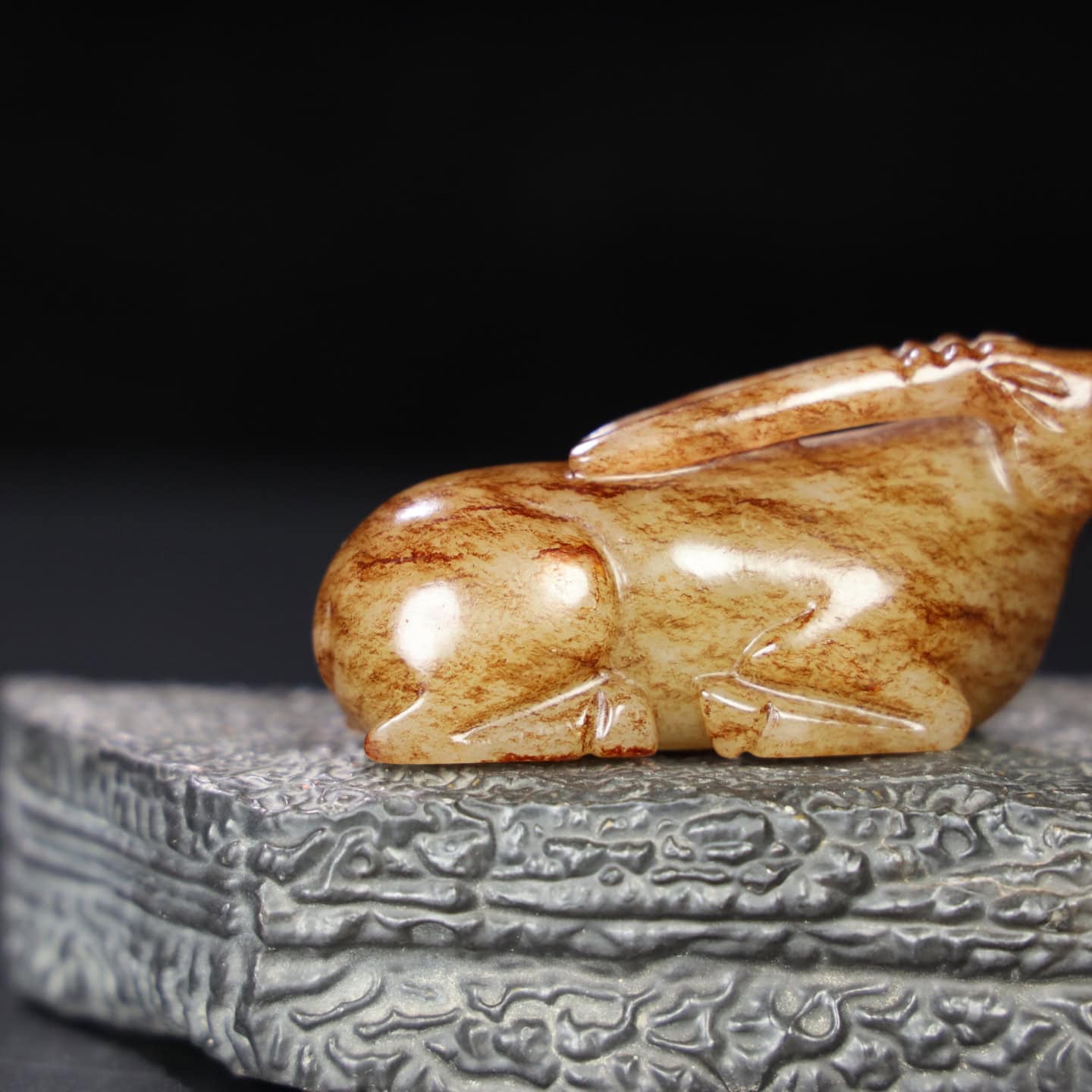 Chinese Natural Jade Carved sheep
