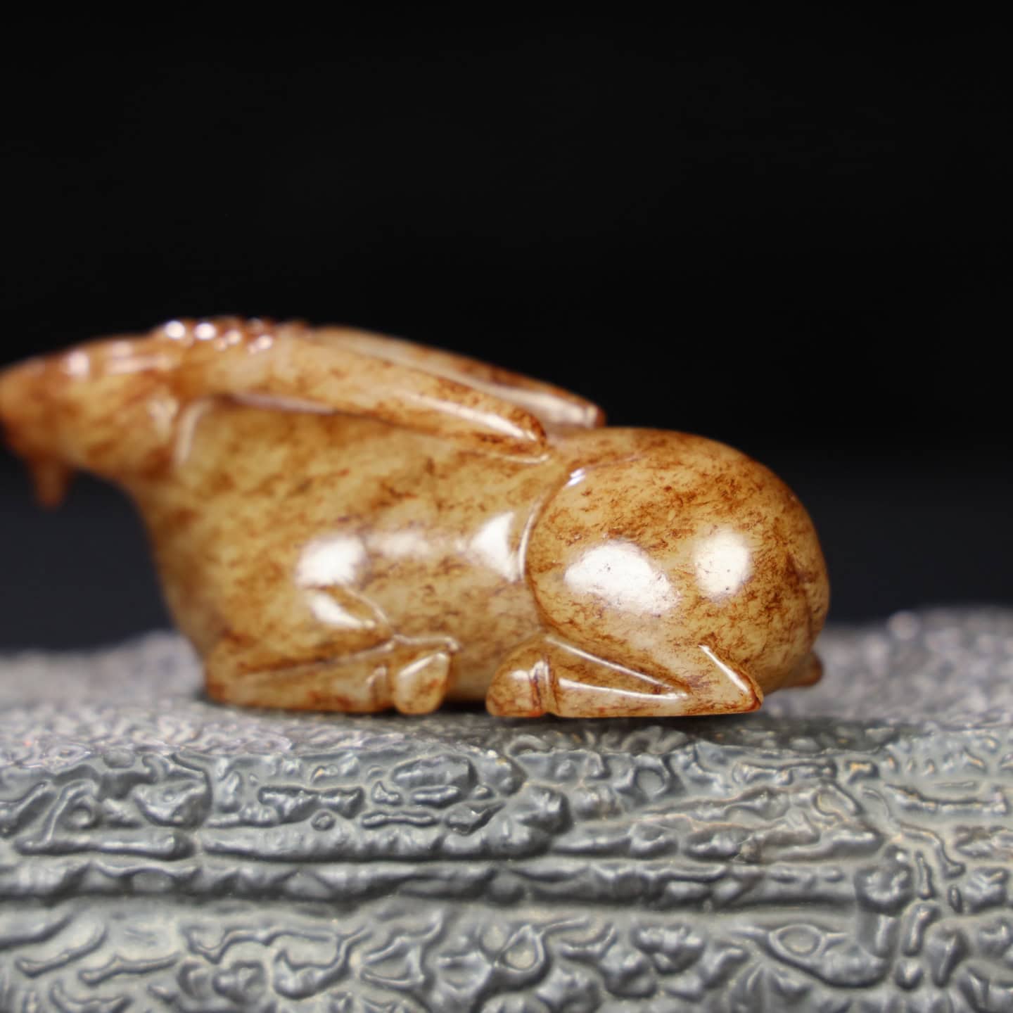 Chinese Natural Jade Carved sheep