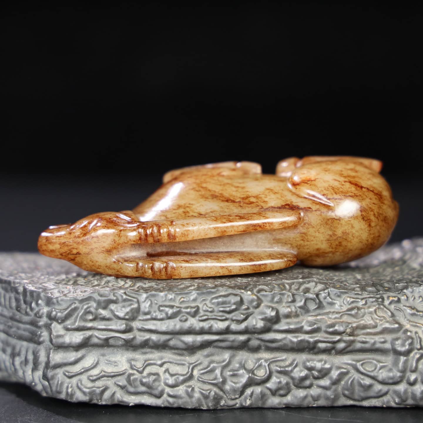 Chinese Natural Jade Carved sheep