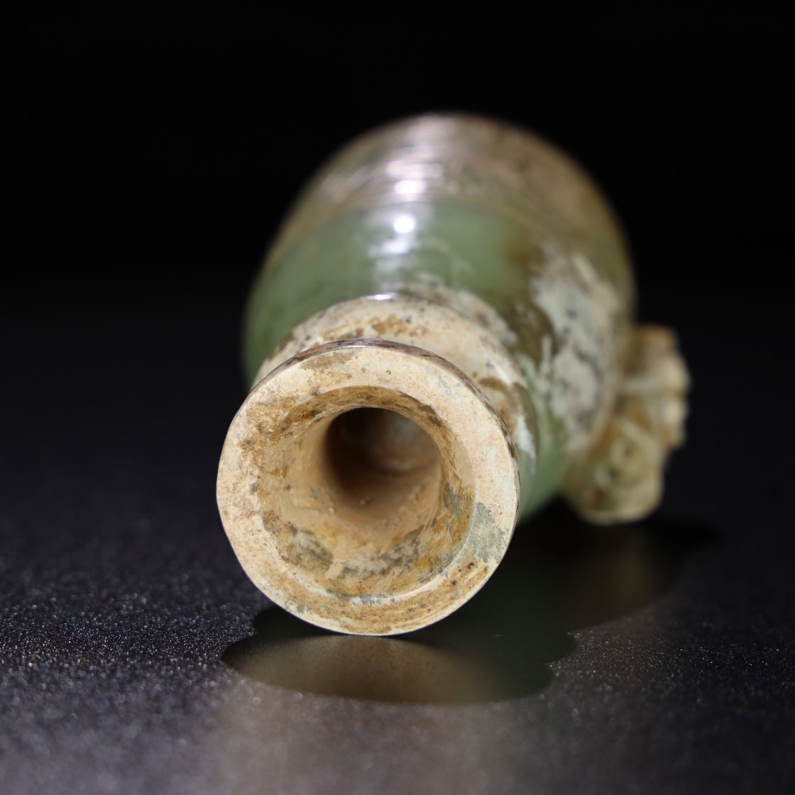 Chinese Natural Jade Carved Cups