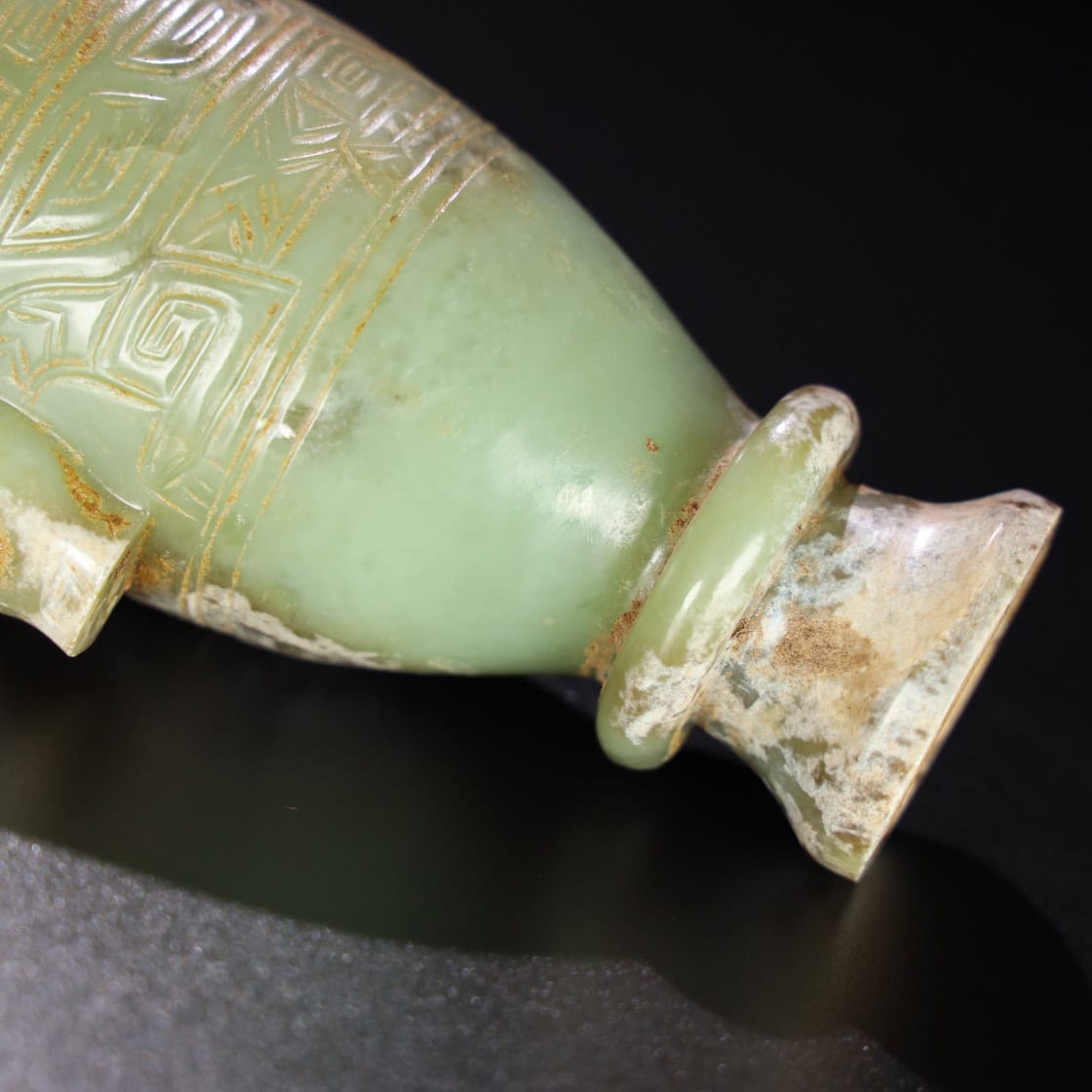 Chinese Natural Jade Carved Cups