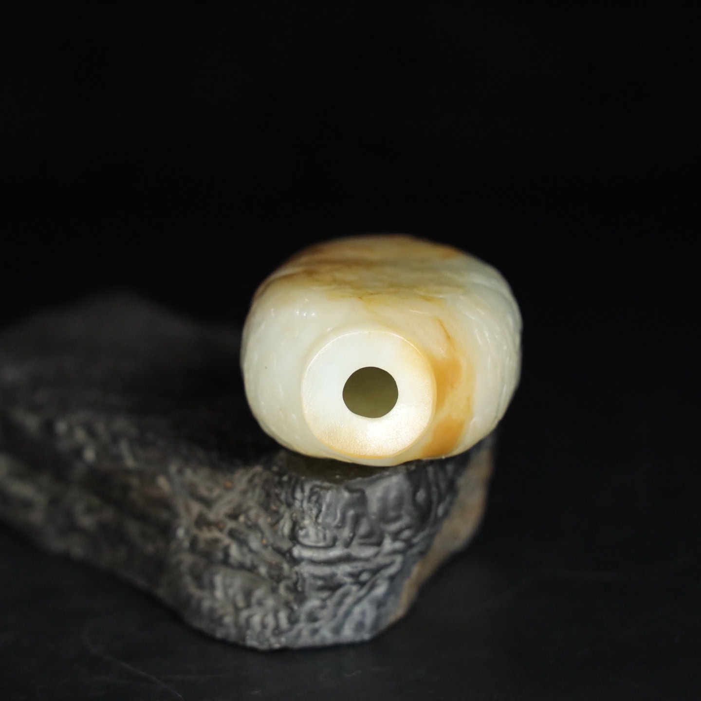 Chinese Natural Jade Carved Bottles